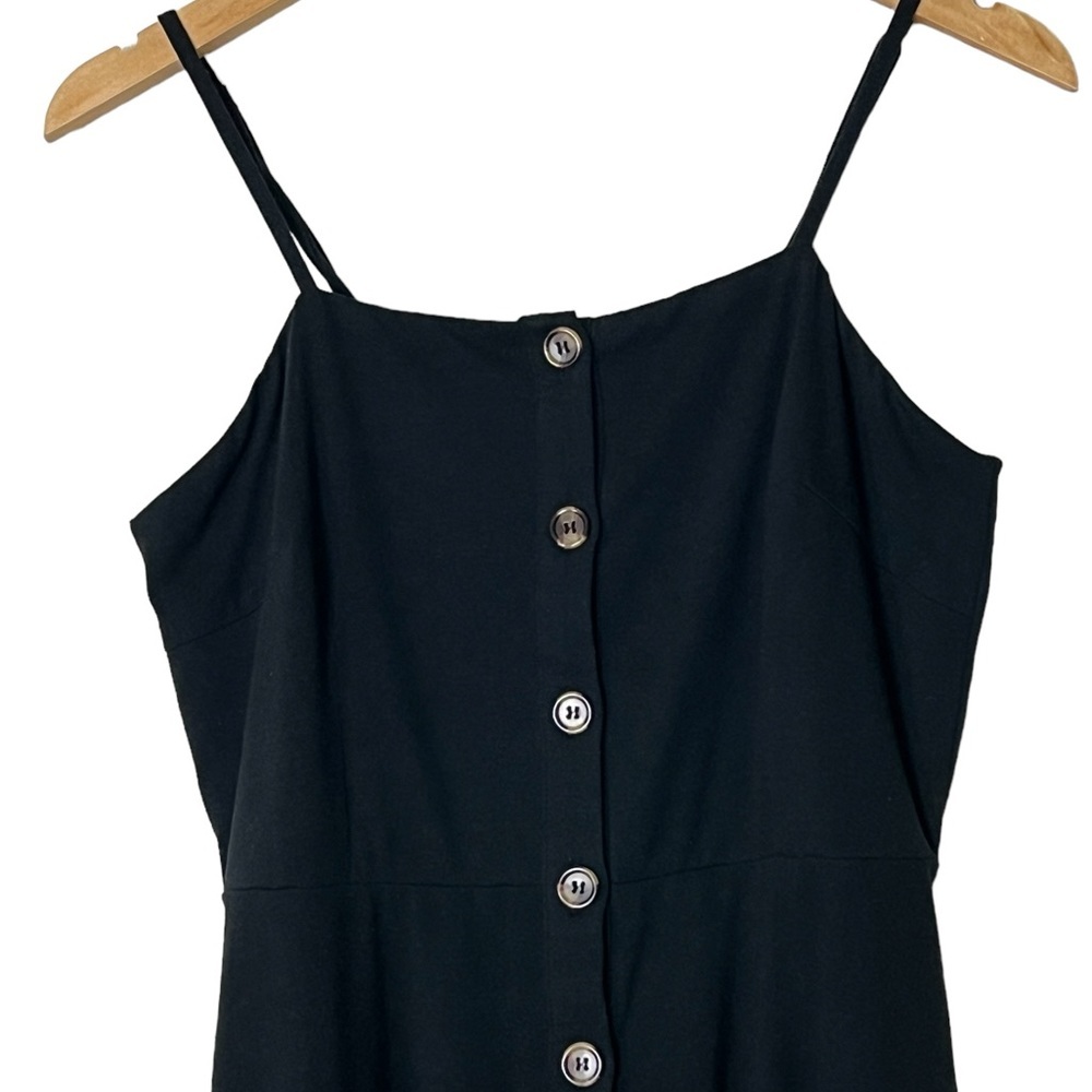 Berydress | Spaghetti strap button down midi sundress size large - Picture 2 of 12